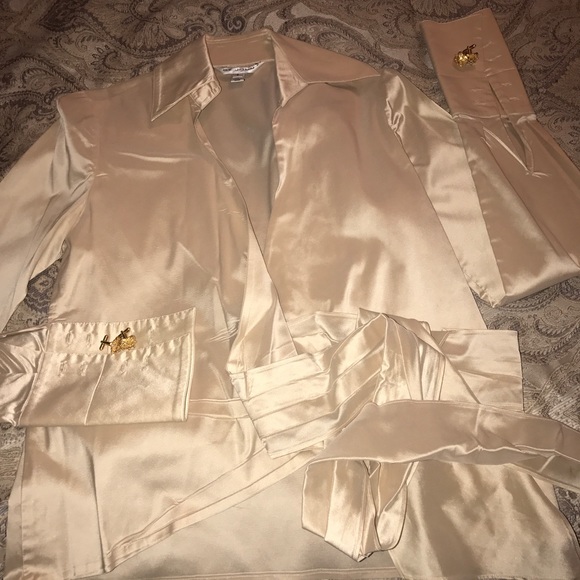 St John blouse great condition.